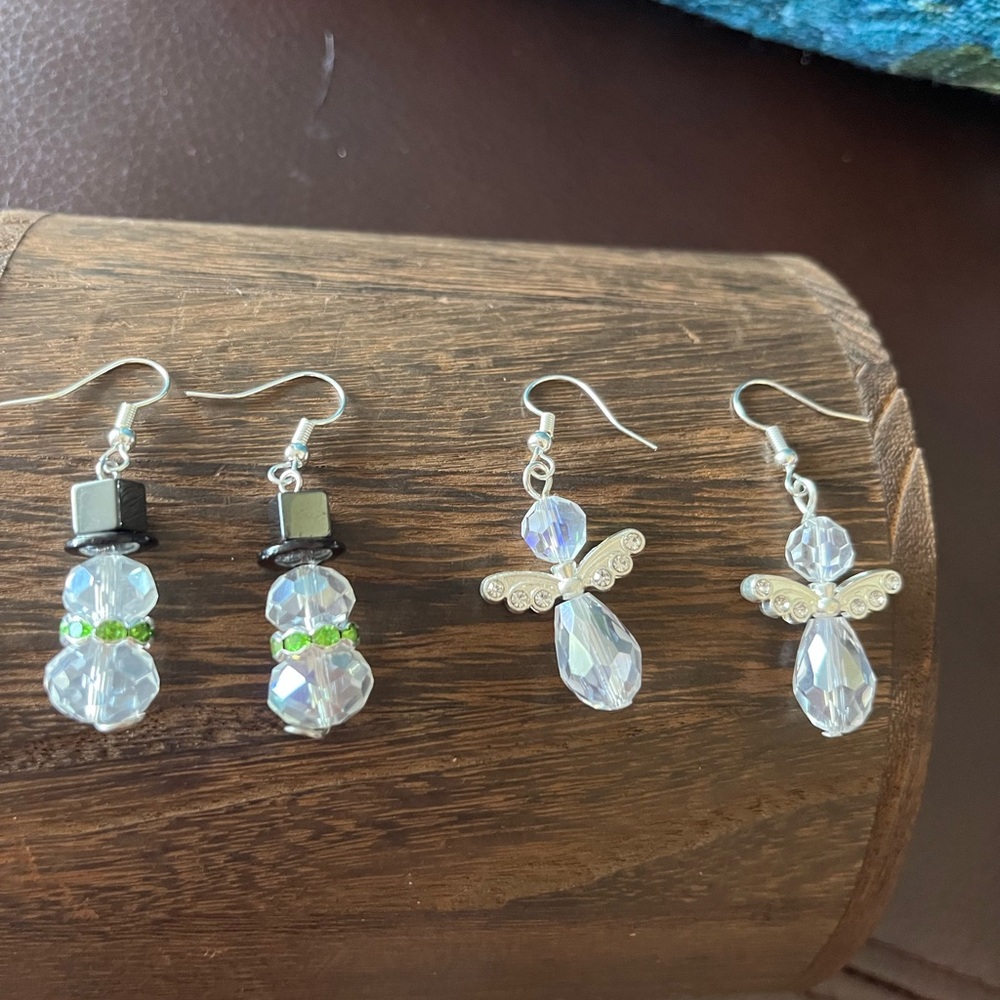 Christmas earring set